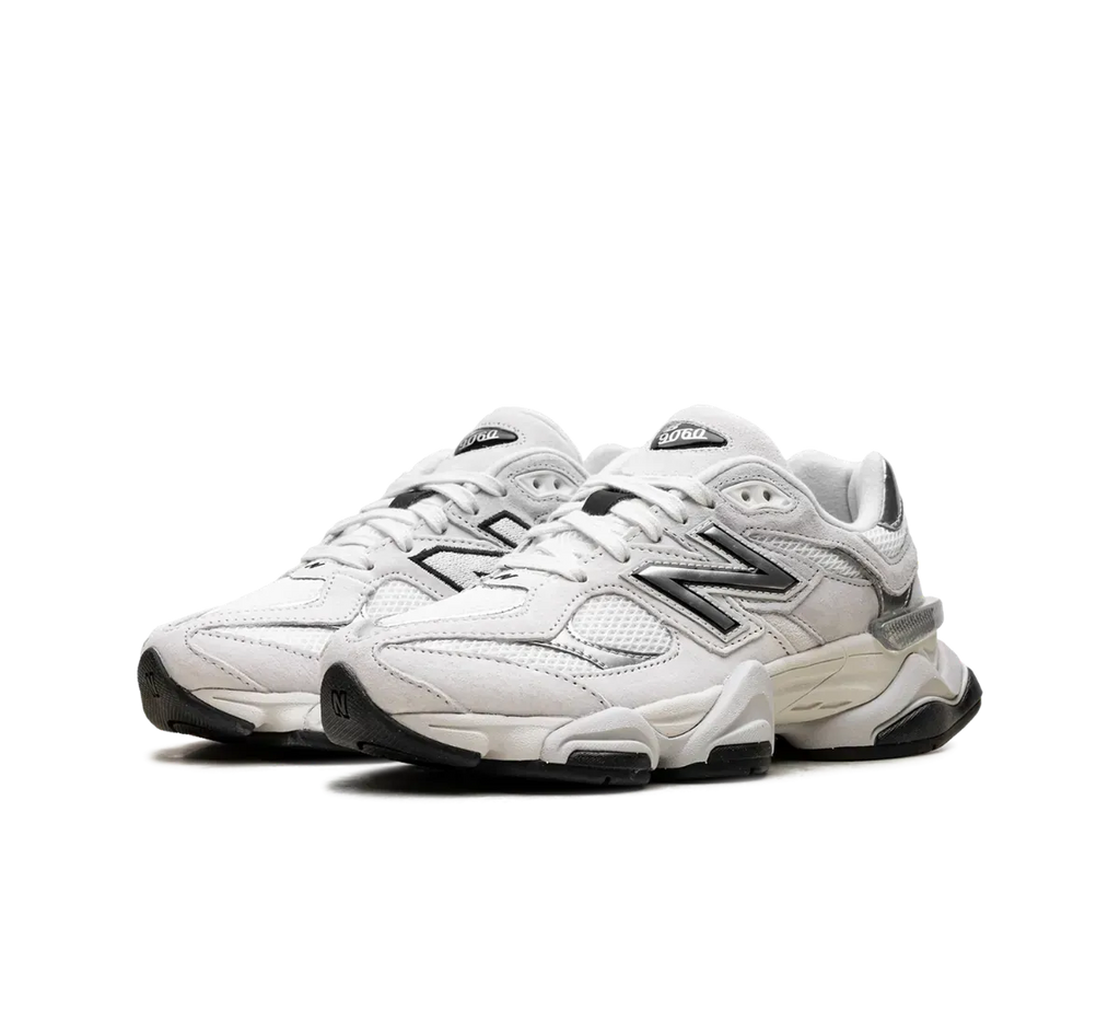 New Balance 9060 'White Black Metallic Silver'