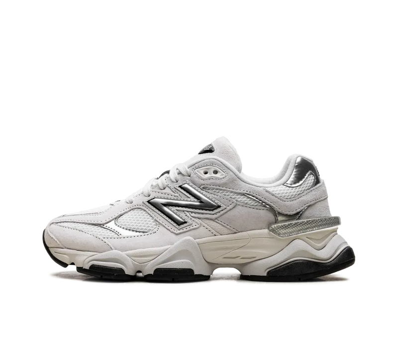 New Balance 9060 'White Black Metallic Silver'